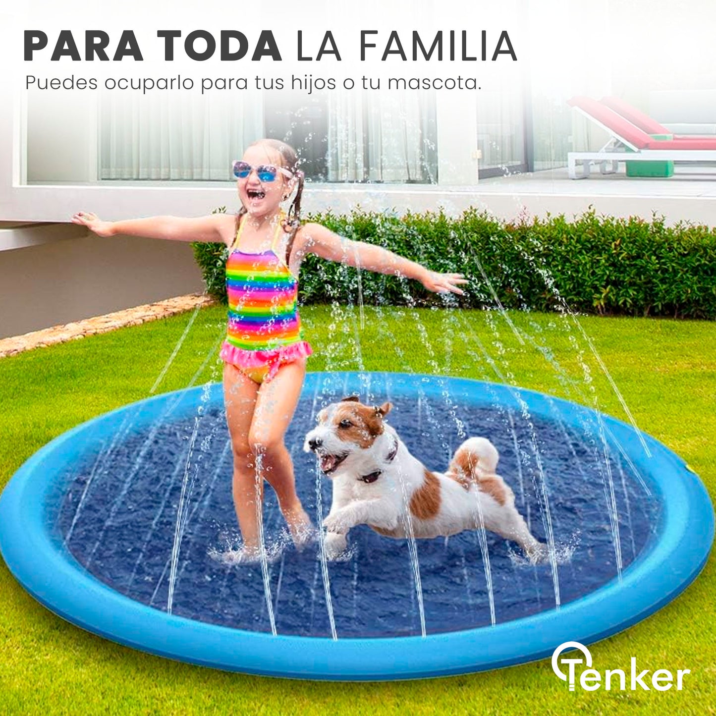 Almohadilla Inflable de Salpicaduras de 170CM