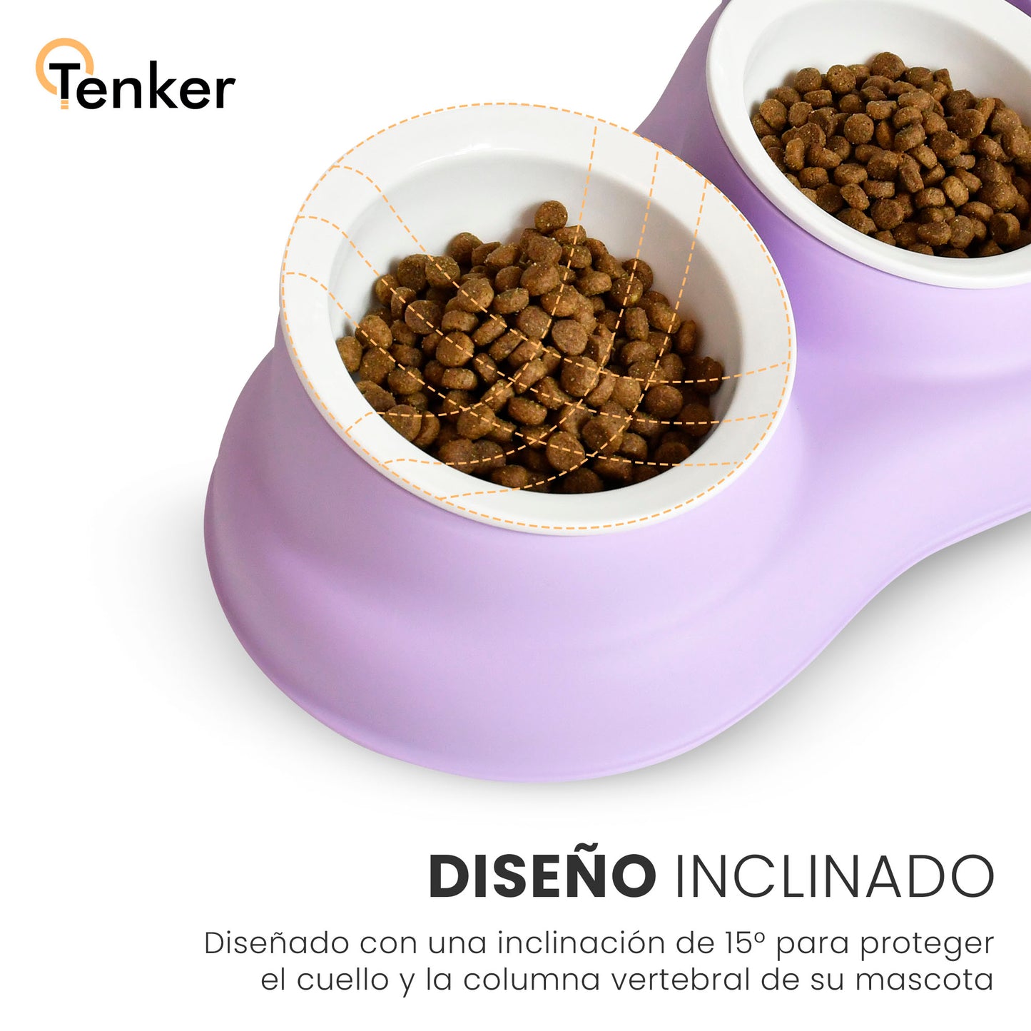 Bol/cuenco Multifunción para Mascotas, gatos y cachorros - Alimenta y Hidrata a tu Amigo Peludo con Estilo