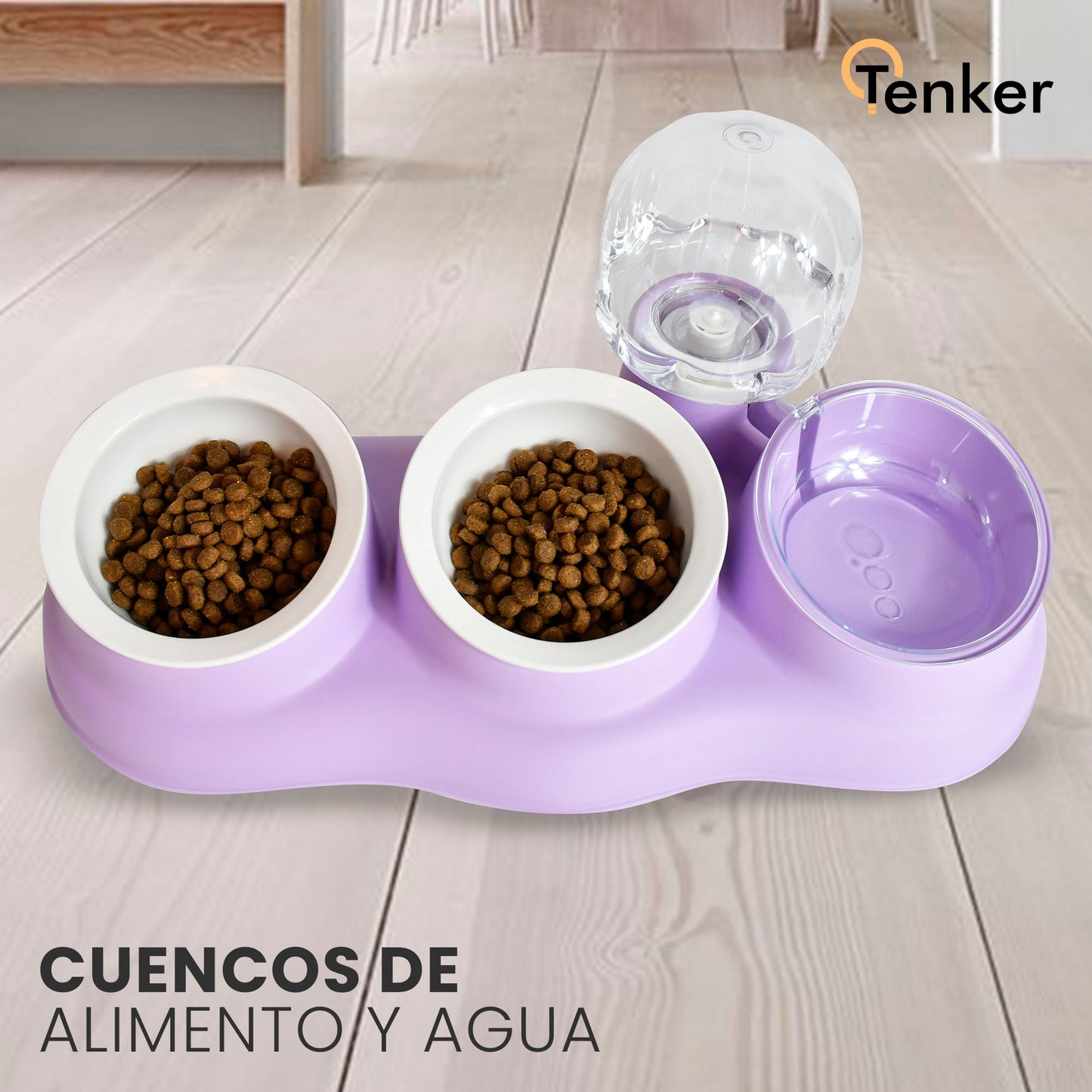 Bol/cuenco Multifunción para Mascotas, gatos y cachorros - Alimenta y Hidrata a tu Amigo Peludo con Estilo
